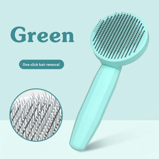 1 Click Self Cleaning Cat Brush | Cat Grooming