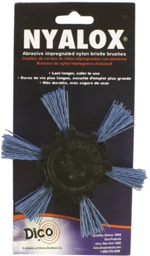 4" Blue Fine Nyalox Flap Brush