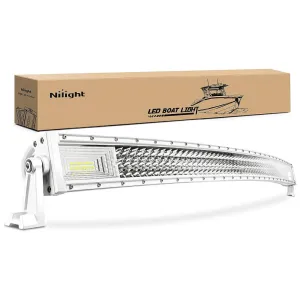 52 Inch 783W Spot Flood Combo White Case Led Light Bar