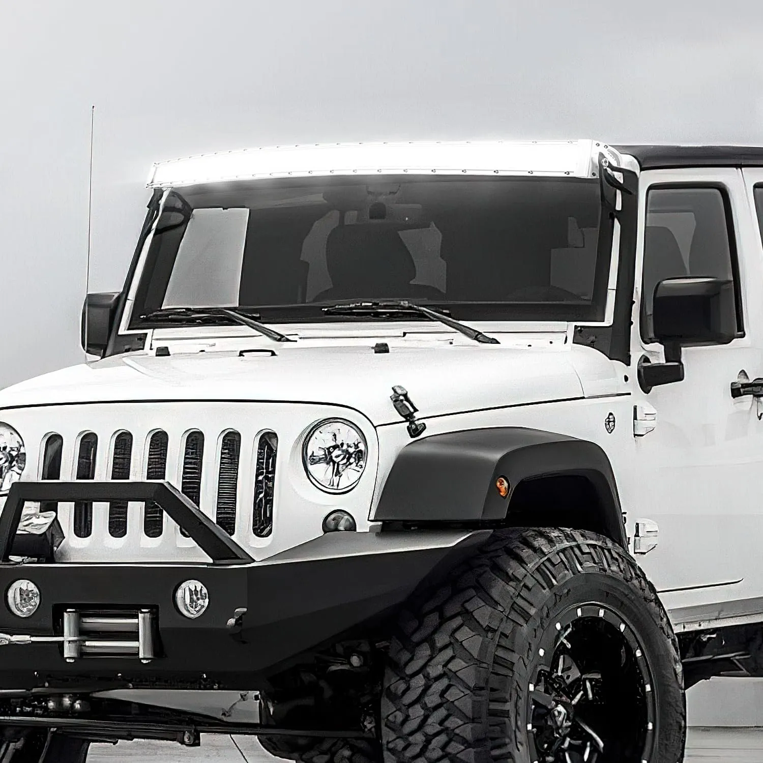 52 Inch 783W Spot Flood Combo White Case Led Light Bar