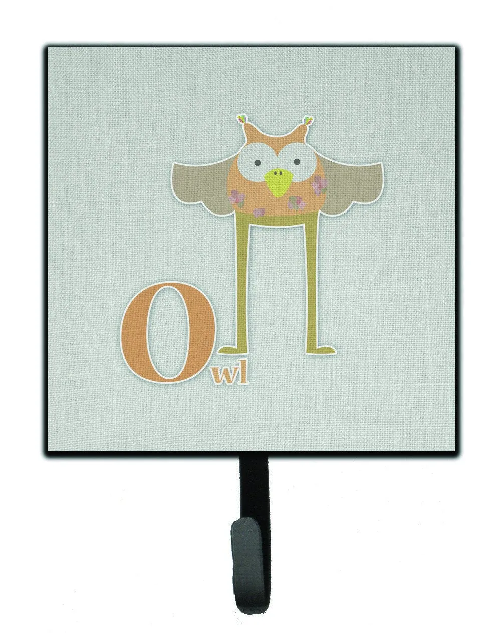 Alphabet O for Owl Leash or Key Holder