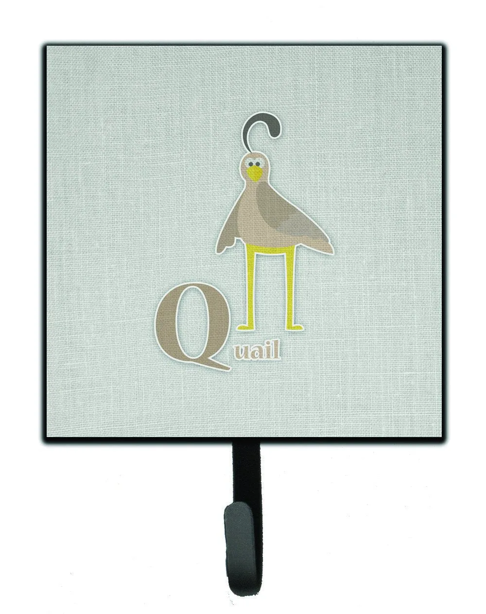 Alphabet Q for Quail Leash or Key Holder