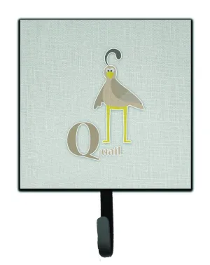 Alphabet Q for Quail Leash or Key Holder