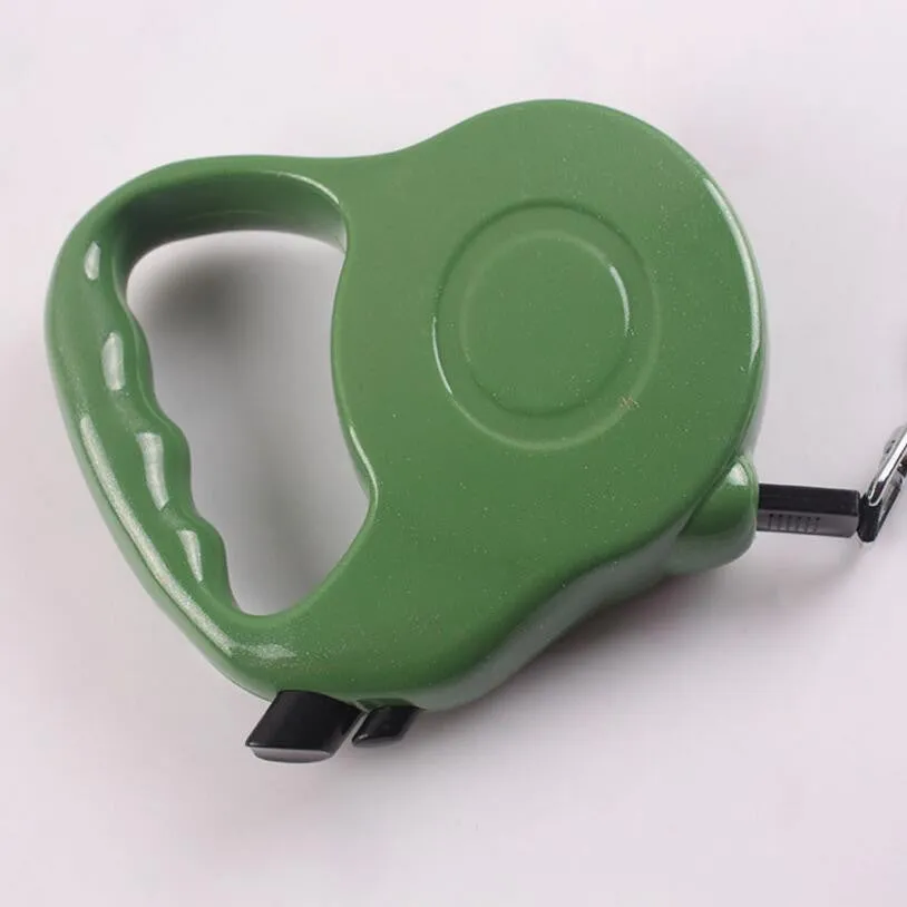 Automatic Retractable Dog Leashes Solid Color
