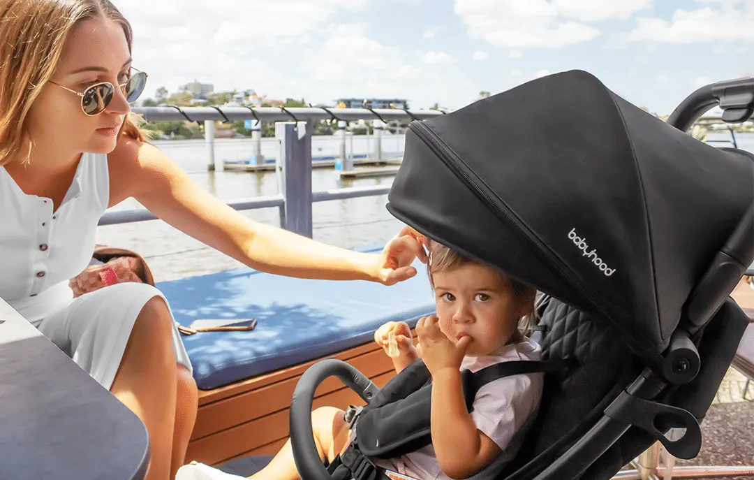 Babyhood Air Compact Stroller - Black