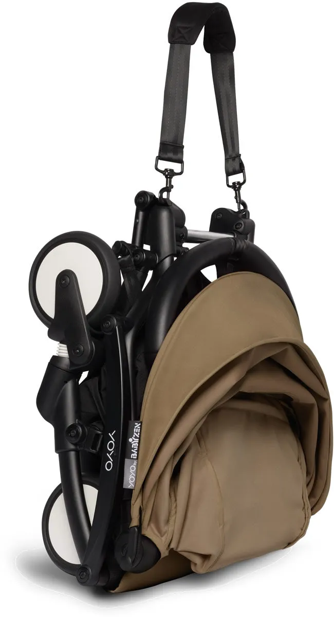 Babyzen YOYO2 Ultra Compact 6  Stroller - Black / Toffee