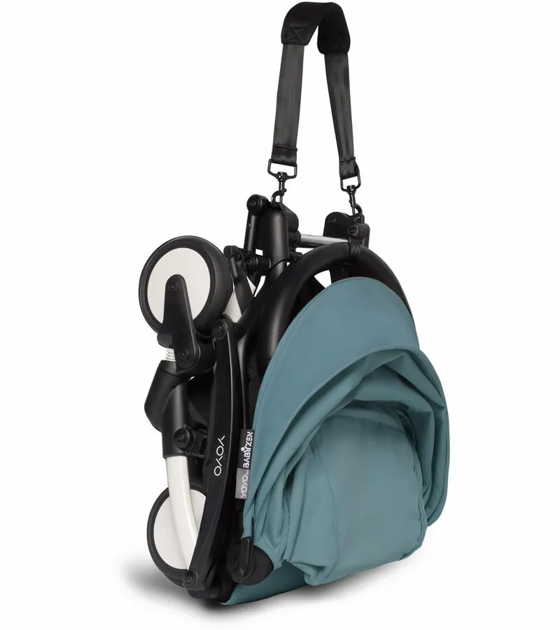 Babyzen YOYO2 Ultra Compact 6  Stroller (One Box) - White / Aqua