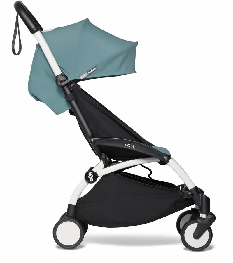 Babyzen YOYO2 Ultra Compact 6  Stroller (One Box) - White / Aqua