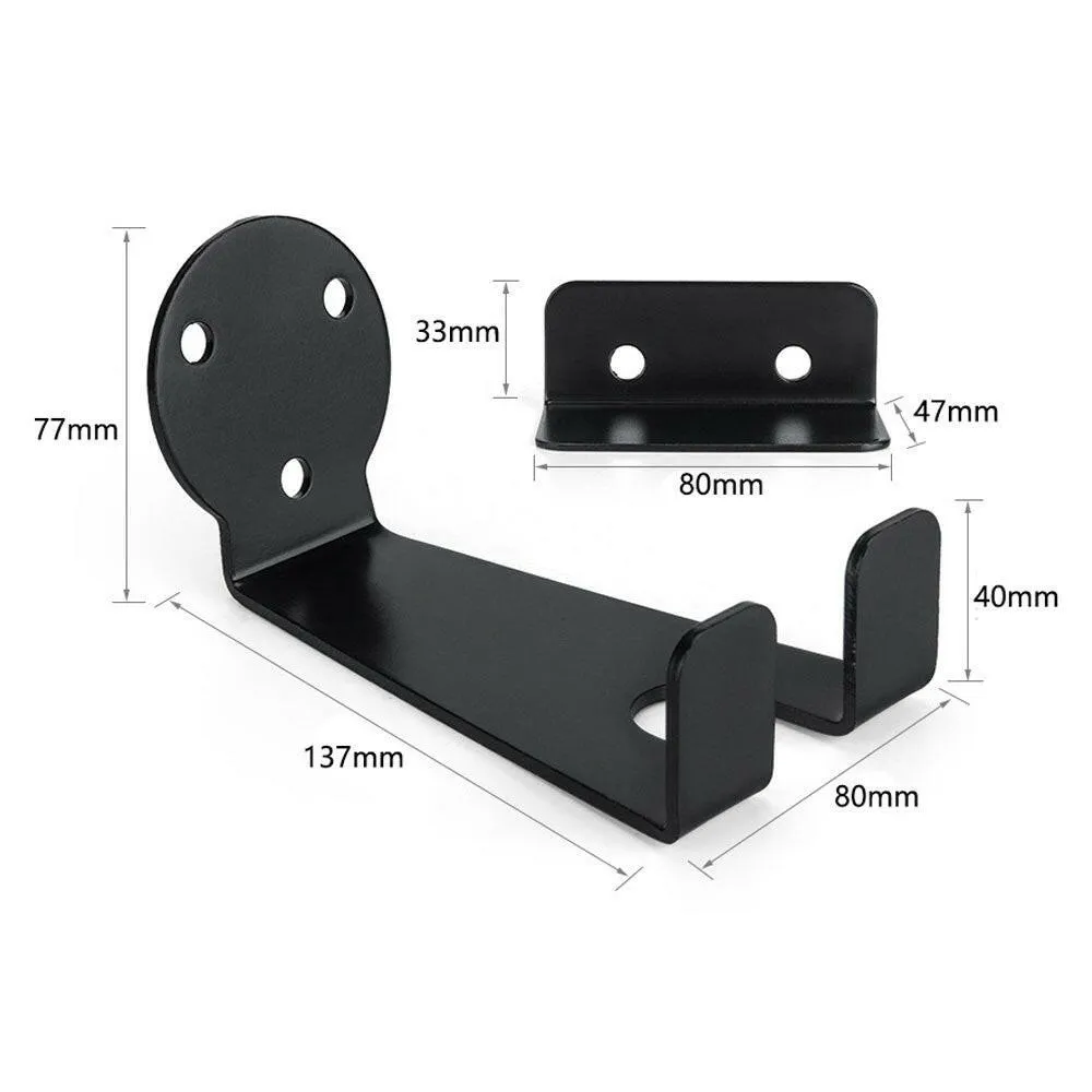 Bike Rack Wall Mount Holder Indoor Bicycle Storage Rack Wall Hanger with Tire Pads for Home Garage Shed