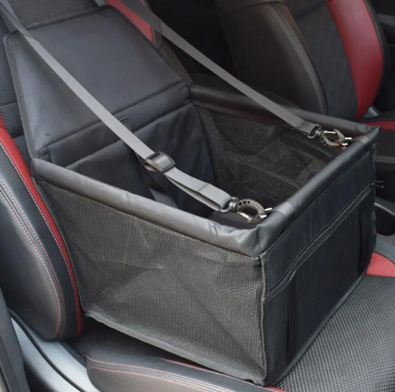 Breathable mesh pet car bag