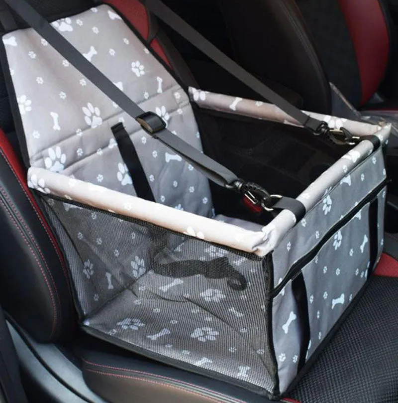 Breathable mesh pet car bag