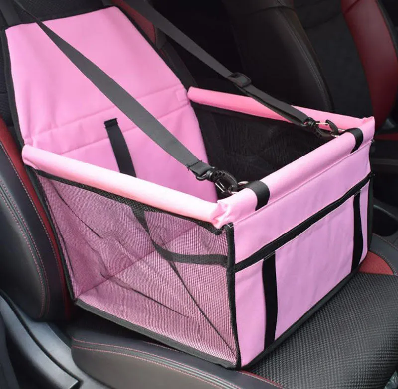 Breathable mesh pet car bag