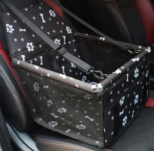 Breathable mesh pet car bag