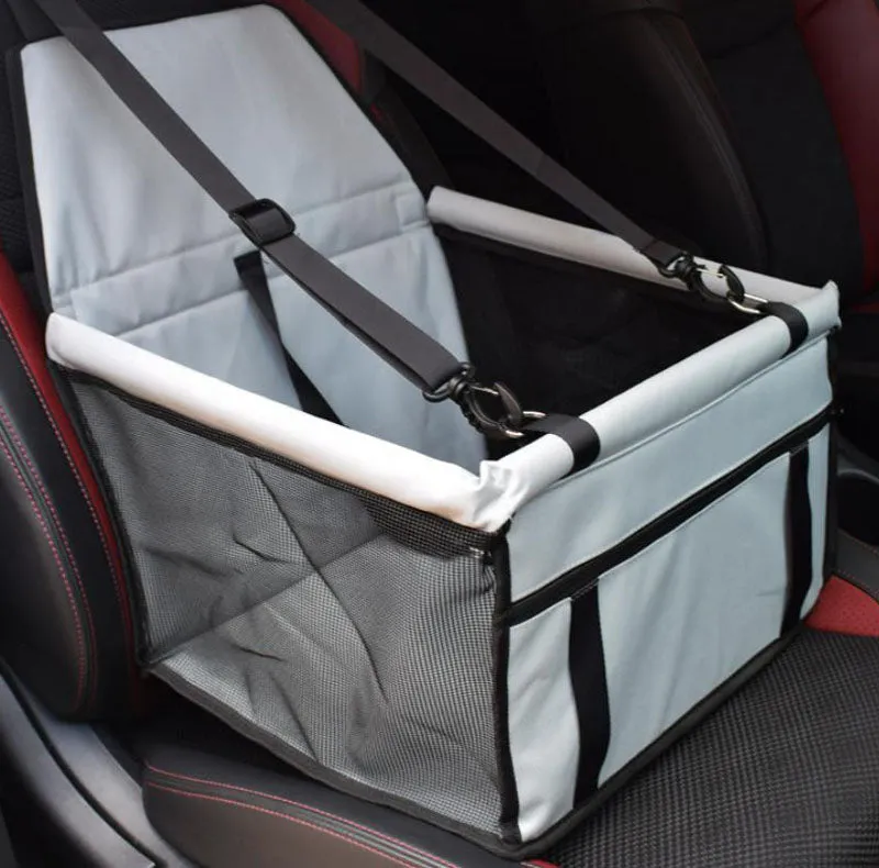 Breathable mesh pet car bag