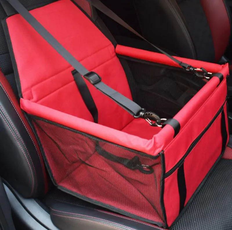 Breathable mesh pet car bag
