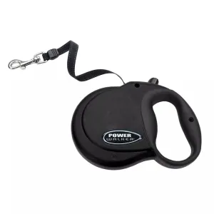 Coastal Power Walker Dog Retractable Leash Black XS