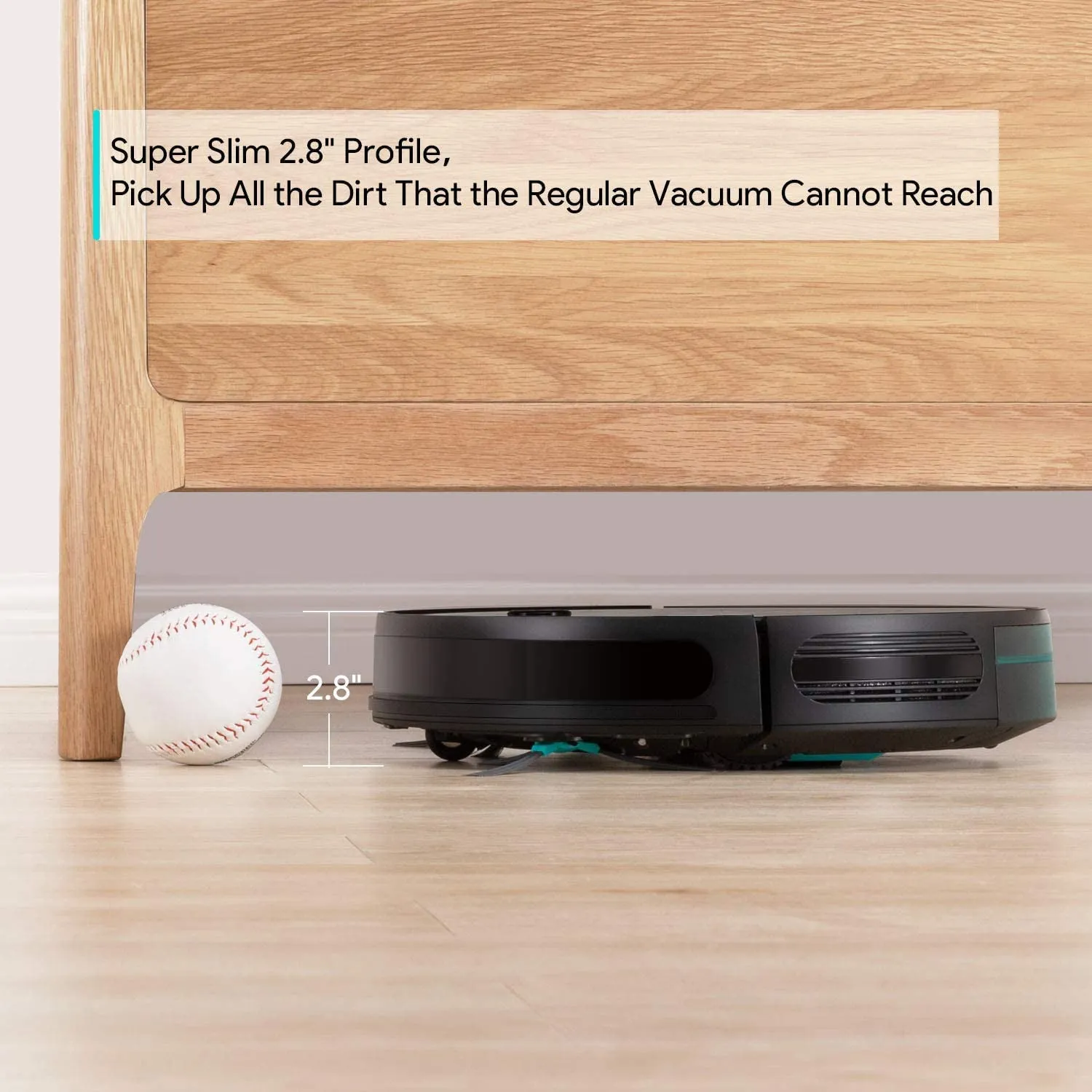Deenkee 2.75" Slim Robot Vacuum Cleaner