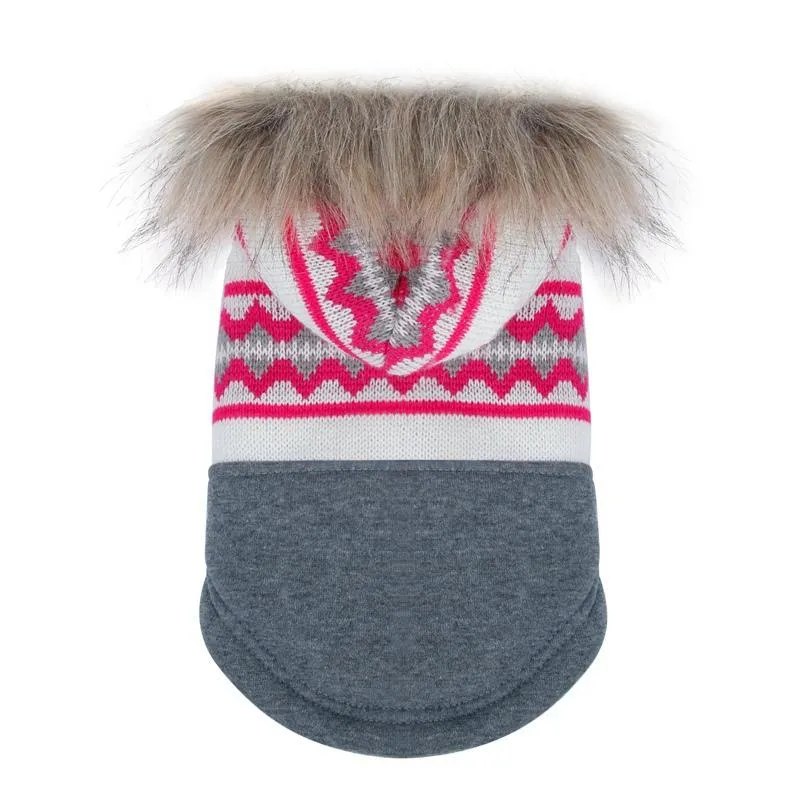 Dog Sweater with Hood