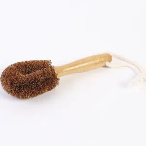 EcoMax Coconut Fibre Vegie Brush with Handle