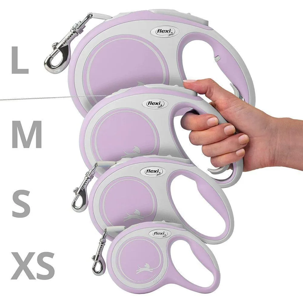 Flexi Blue New Comfort Tape Retractable Dog Lead