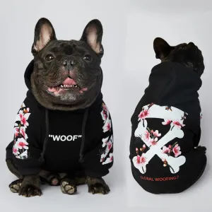Hawaiian Style French Bulldog Shirt - Cotton Puppy Outfits for Spring/Autumn - Pet Supplies for Pugs, Corgis, and Short Fat Dogs