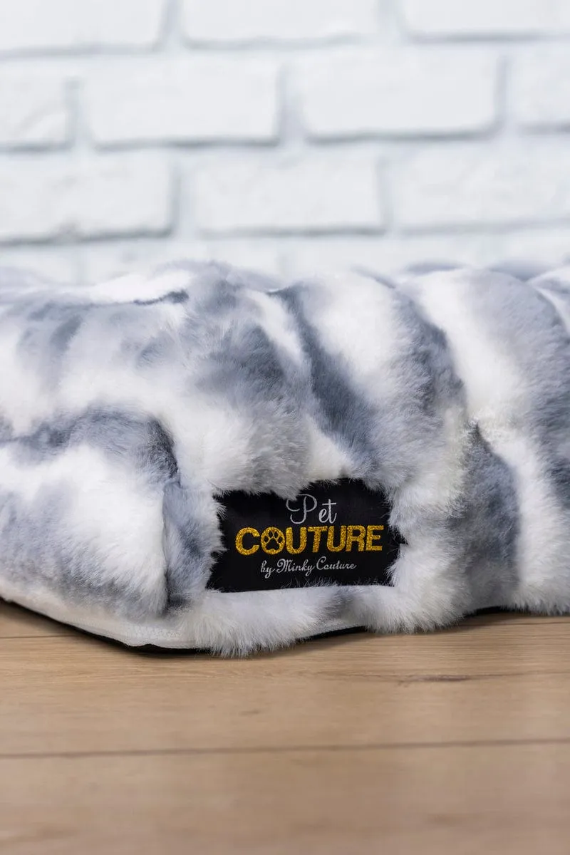 High-Density Memory Foam Pet Bed JulesRoche Minky Fabric