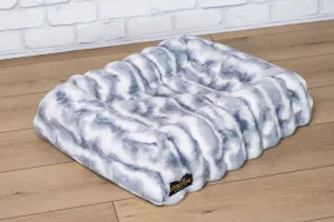 High-Density Memory Foam Pet Bed JulesRoche Minky Fabric