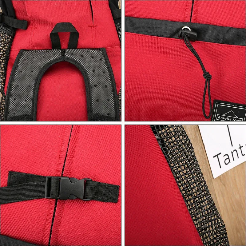 High-Quality Breathable Nylon Dog Carrier Backpack for Outdoor Activities