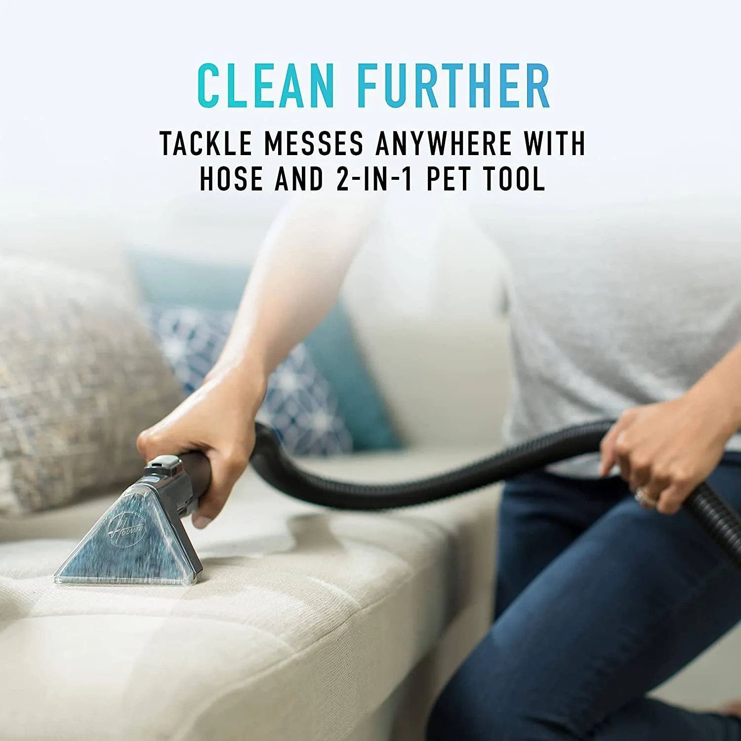 Hoover FH52000 Smartwash Automatic Carpet Cleaner Machine (Refurbished)