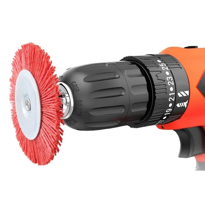 Jon Bhandari: Nylon Cup Brush Abrasive Wire Wheel