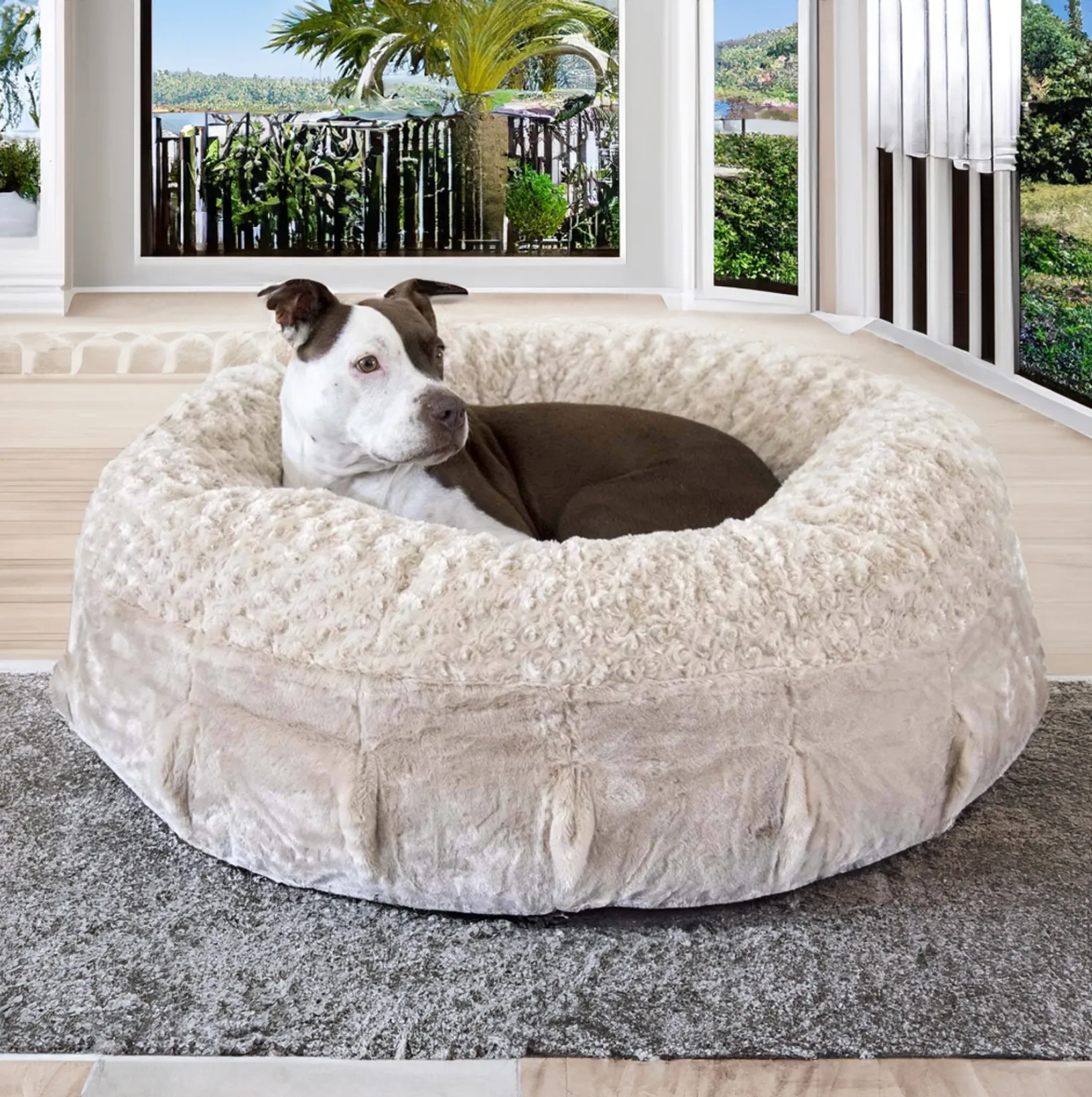 Katie Puff® Ortho Companion-Pedic® Luxury Dog Bed