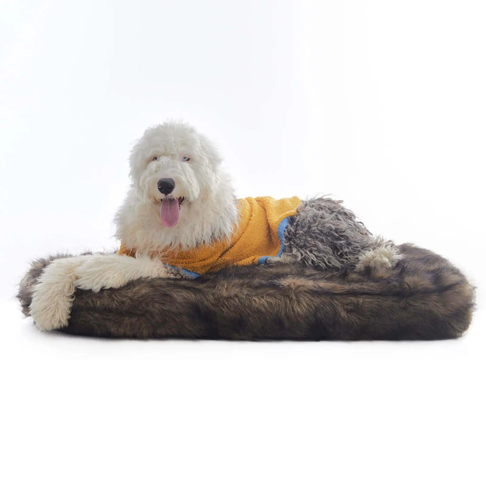 Laifug Faux Fur Dog Bed