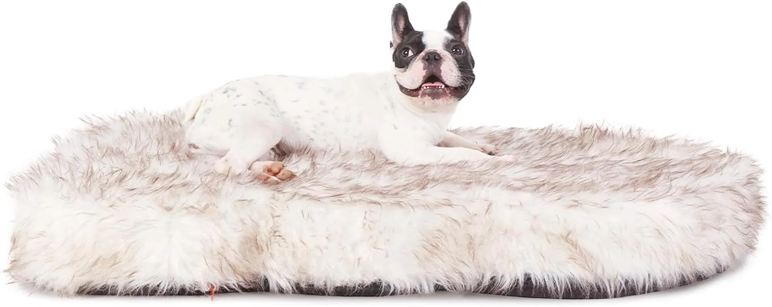 Laifug Faux Fur Dog Bed