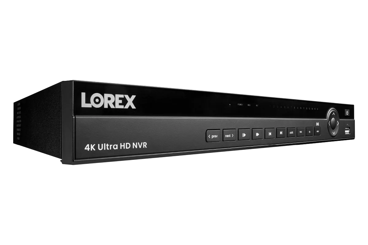 Lorex Elite Series NVR with N4 (Nocturnal Series) IP Bullet Cameras - 4K 16-Channel 4TB Wired System