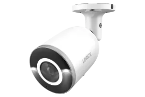 Lorex Fusion 4K (16 Camera Capable) 3TB Wired NVR System with Bullet Camera Featuring Smart Security Lighting and 2-Way Audio