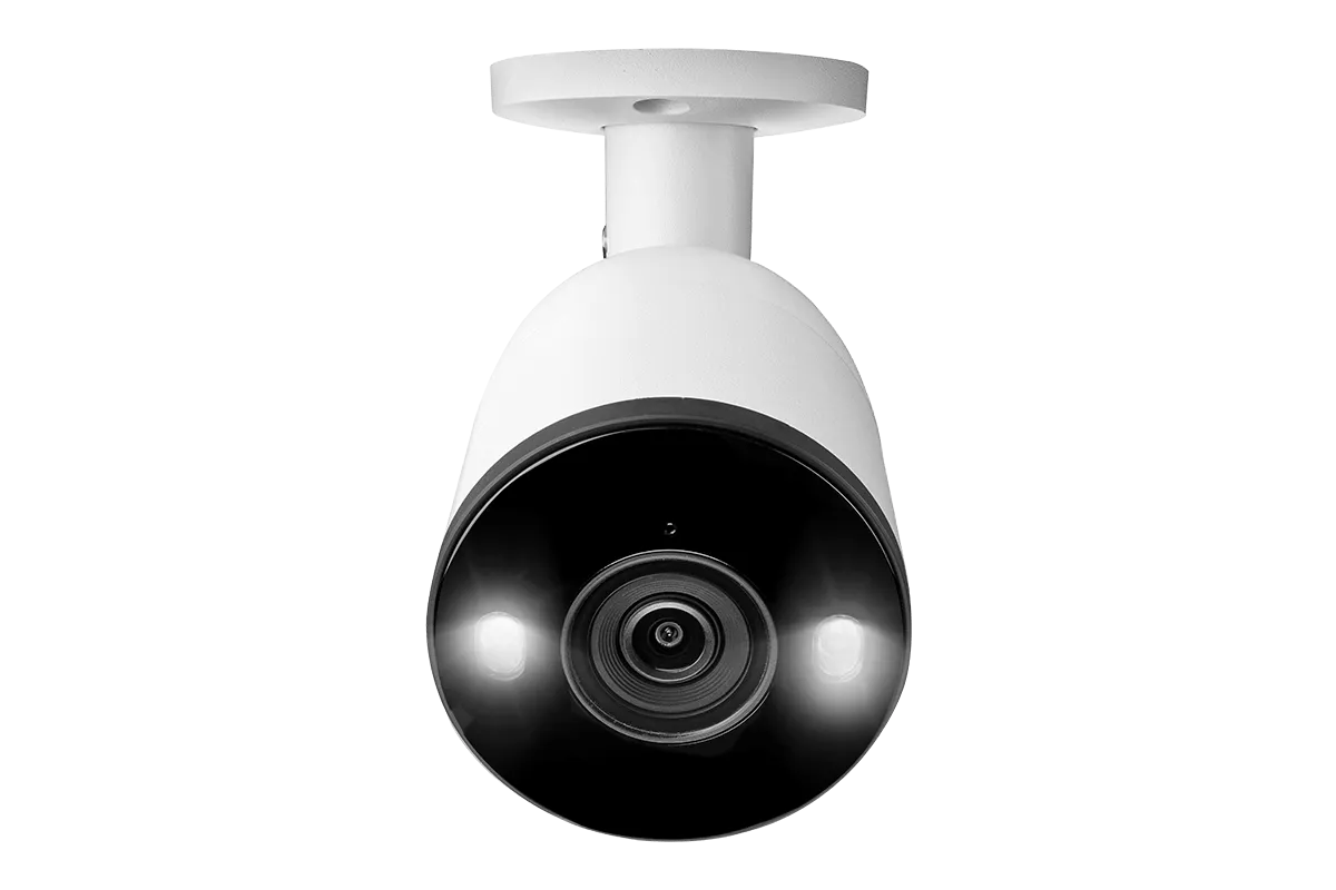 Lorex Fusion 4K 16-Camera Capable (8 Wired   8 Wi-Fi) 2TB NVR System with Bullet Cameras Featuring Smart Deterrence and 2-Way Audio