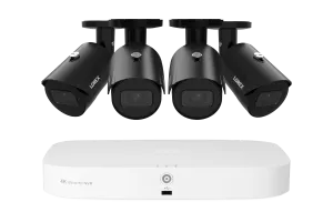 Lorex Fusion Series 4K 16 Camera Capable (8 Wired   8 Fusion Wi-Fi) 2TB Wired NVR System with 4MP (2K) A4 IP Bullet Cameras