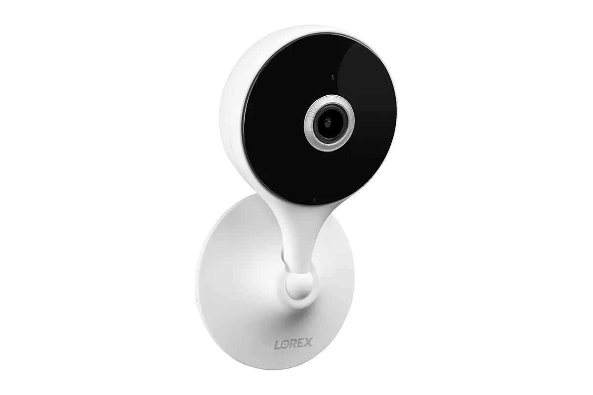 Lorex Smart Home Security Center with Six 1080p Outdoor and Two 2K Indoor Wi-Fi Security Cameras
