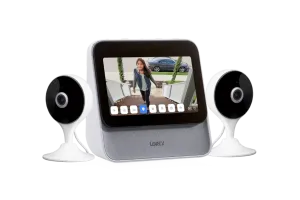Lorex Smart Home Security Center with Two 2K Indoor Cameras