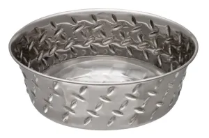 Loving Pets 7257 Pet Feeding Dish, XL, 3 qt Volume, Stainless Steel, Silver :EA: QUANTITY: 1