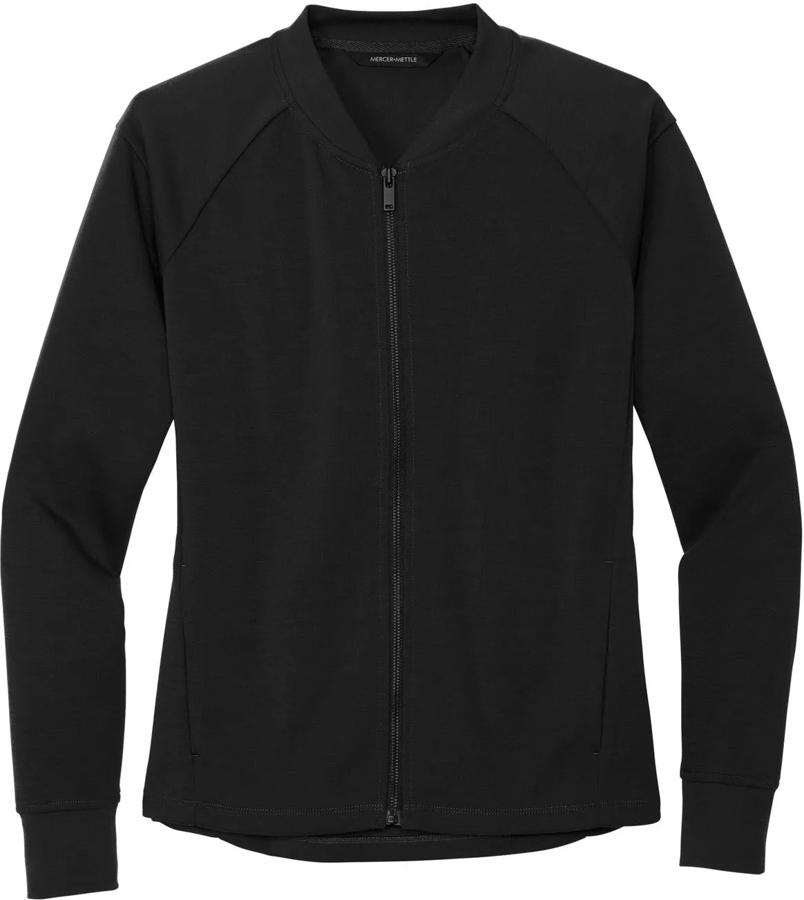 Mercer Mettle Ladies Double-Knit Bomber