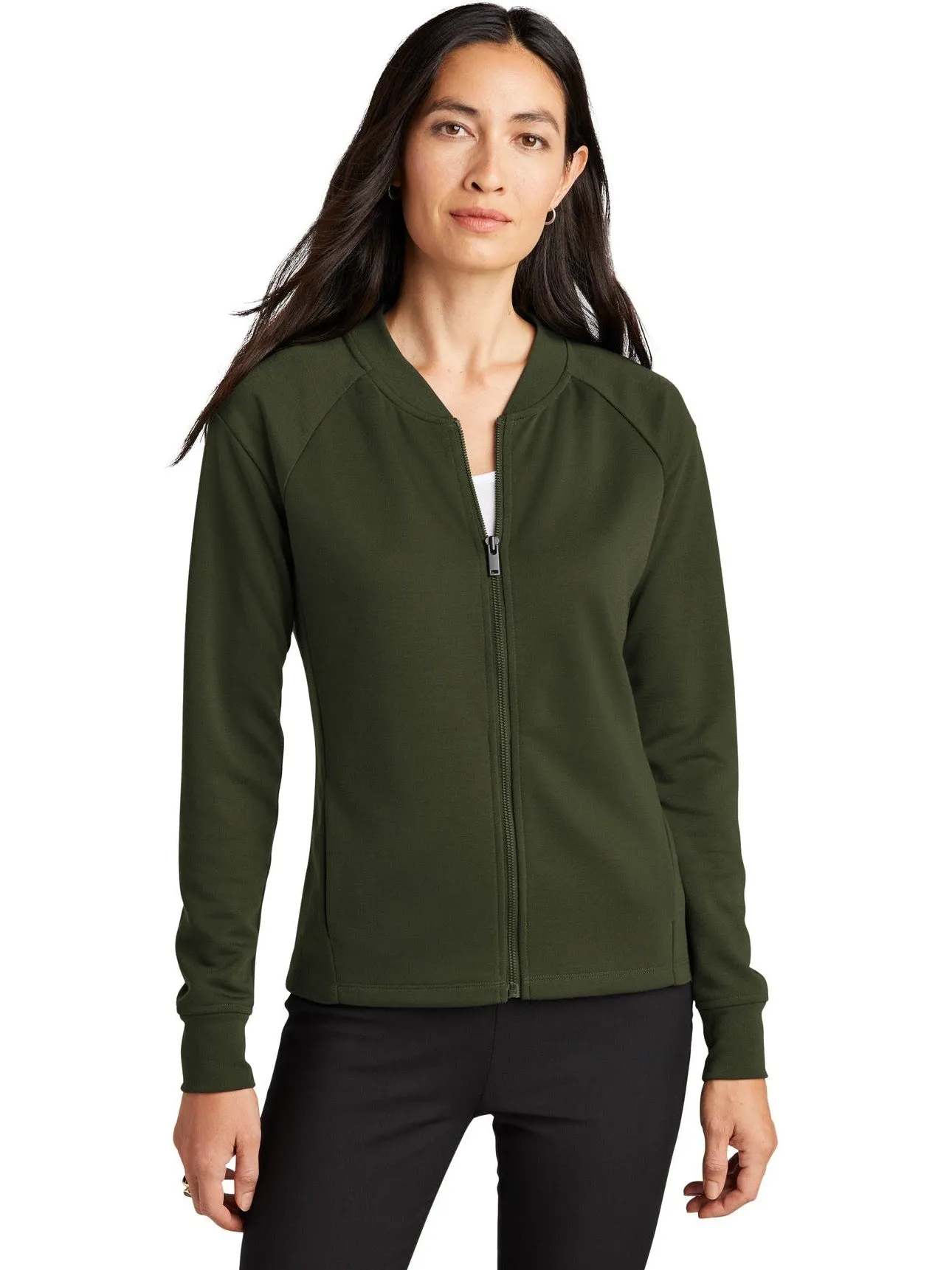 Mercer Mettle Ladies Double-Knit Bomber
