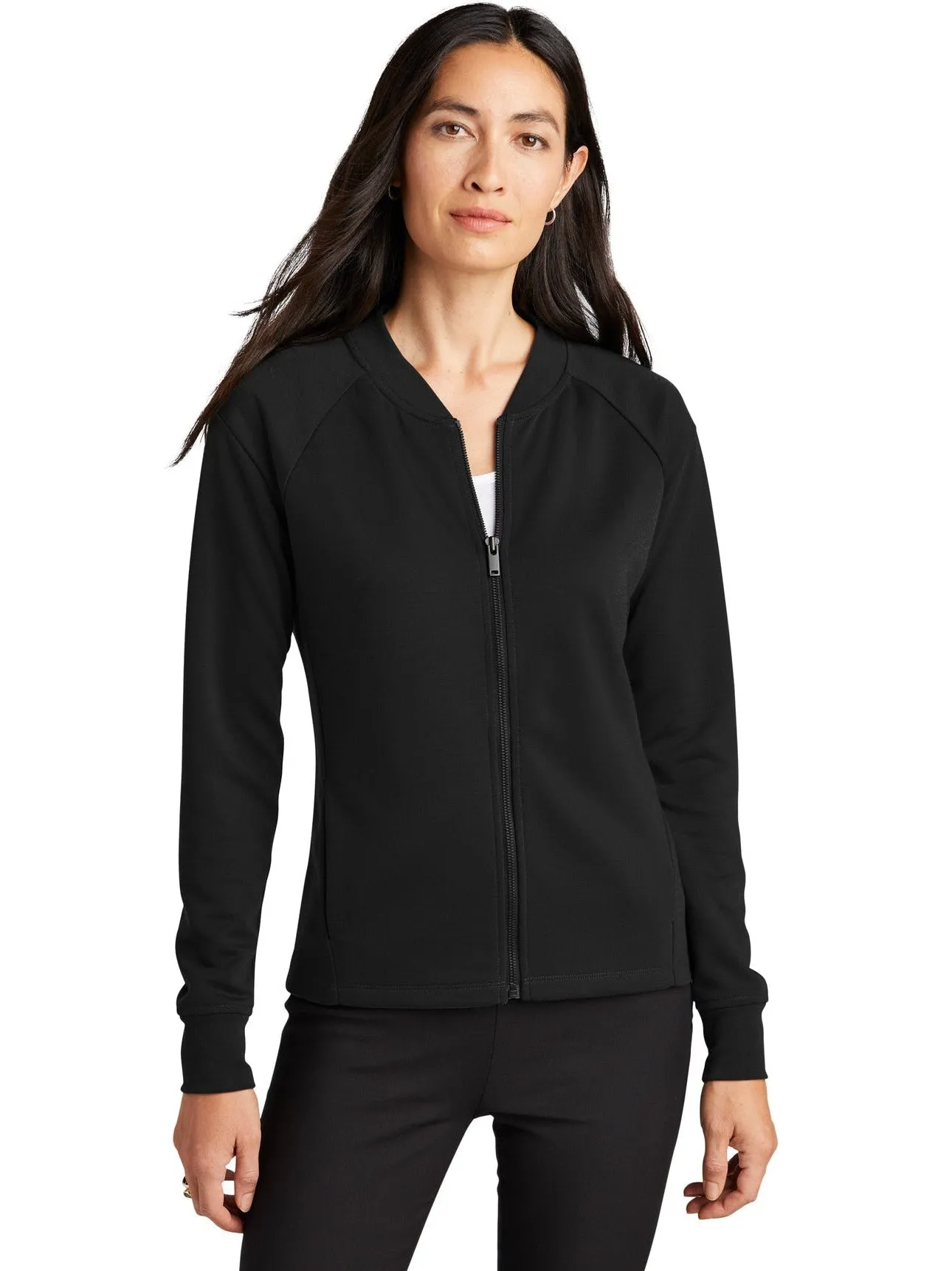 Mercer Mettle Ladies Double-Knit Bomber