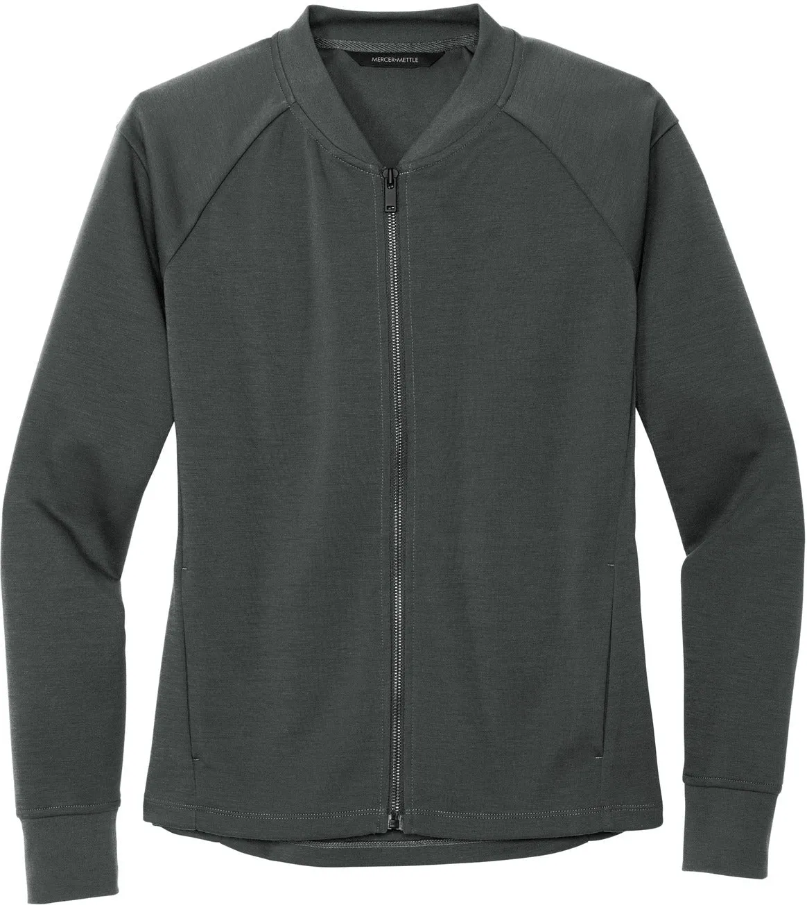 Mercer Mettle Ladies Double-Knit Bomber