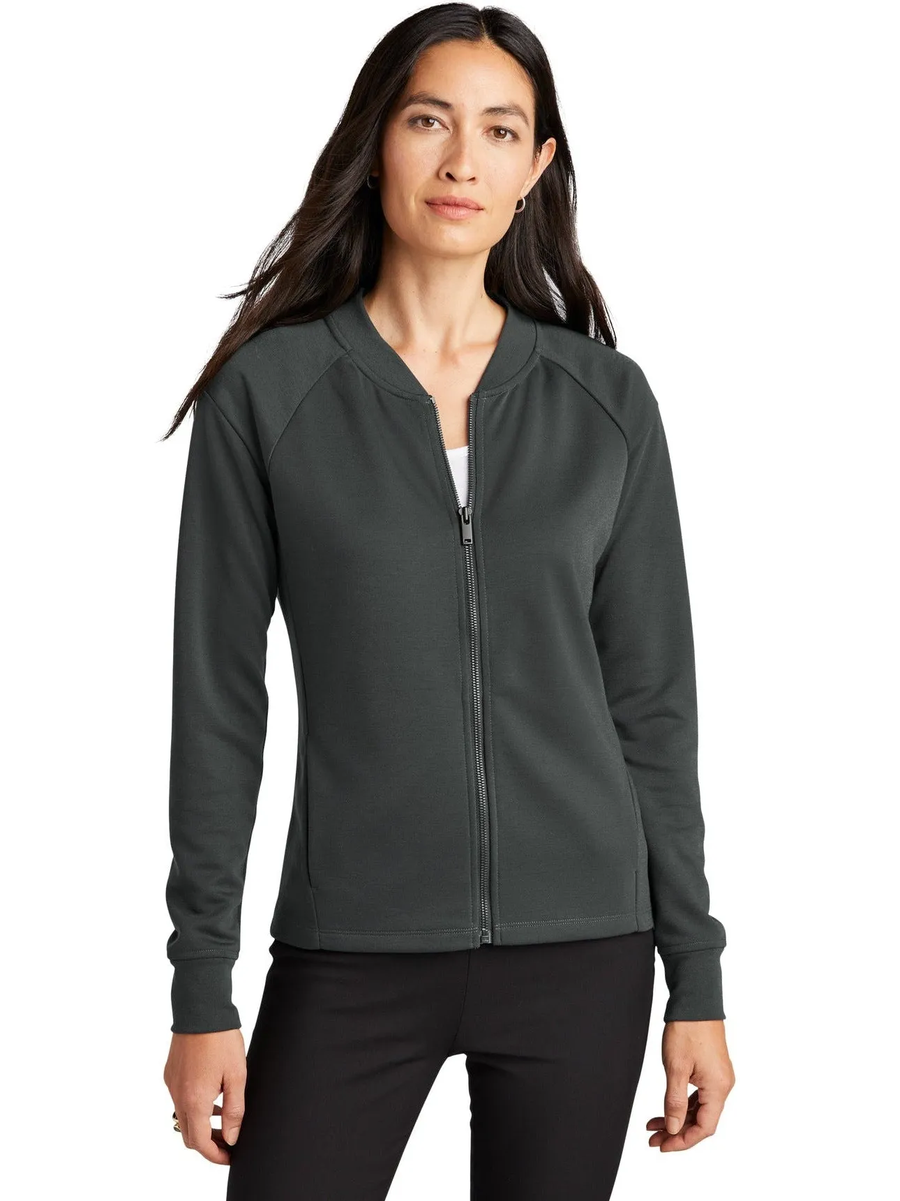 Mercer Mettle Ladies Double-Knit Bomber