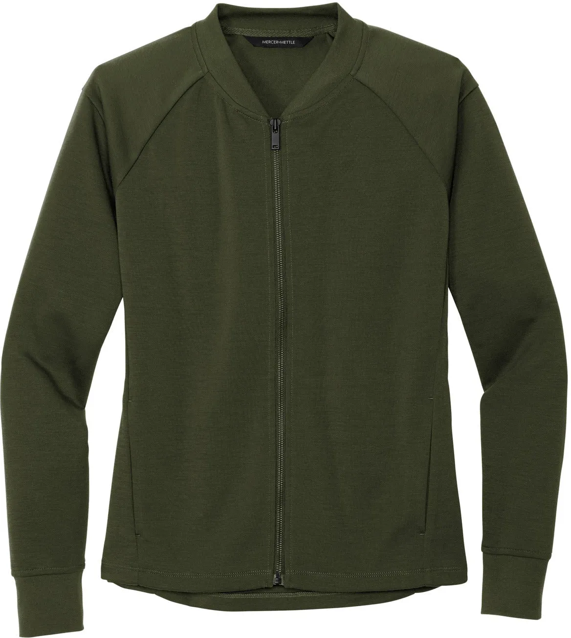 Mercer Mettle Ladies Double-Knit Bomber