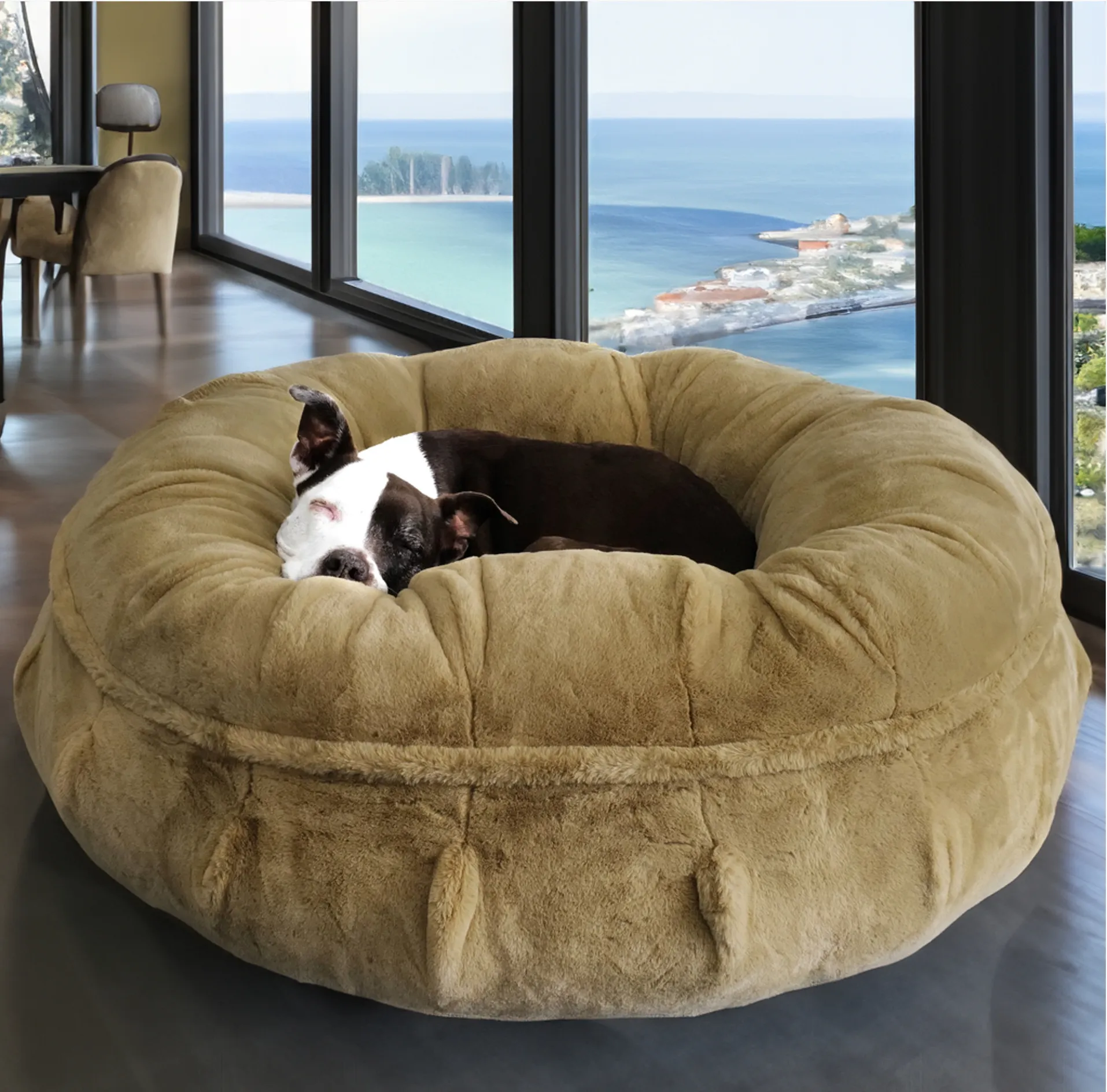 NEW: Raine Puff™ Ortho Companion-Pedic® Luxury Dog Bed