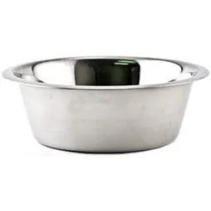 Pet Dish, Stainless Steel,  3-Qt.