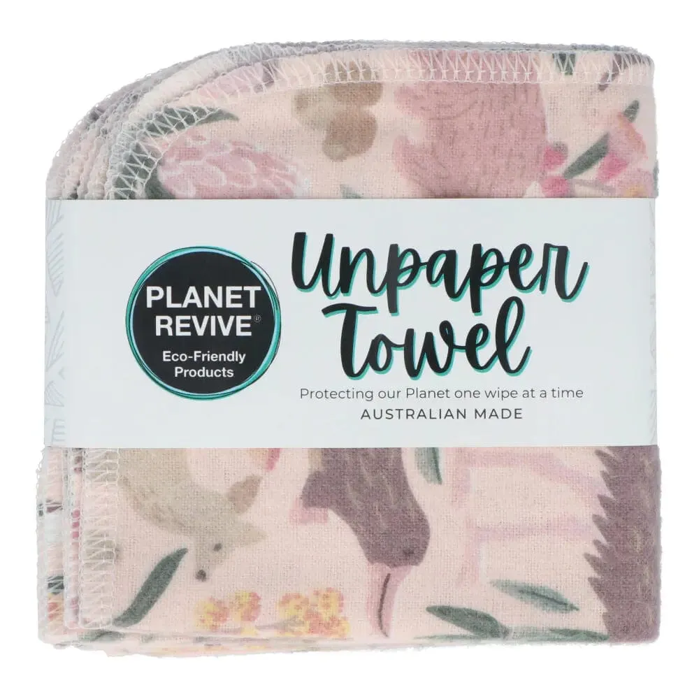 Planet Revive Unpaper Towels - Pack of 6 (choose design)