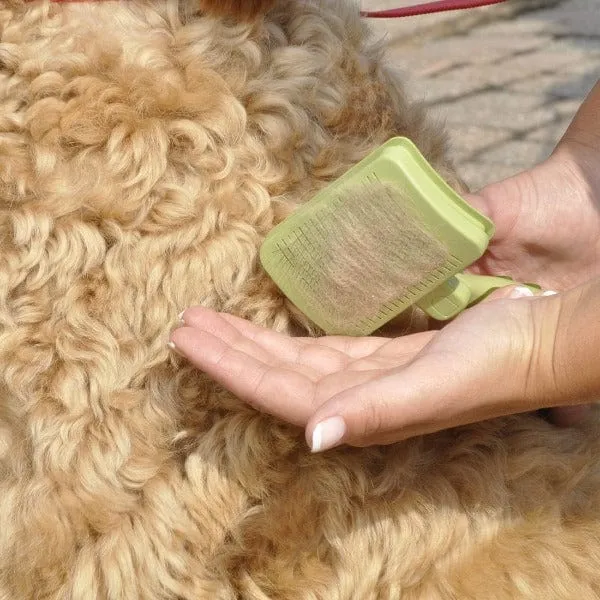 Safari Dog Self-Cleaning Slicker Brush